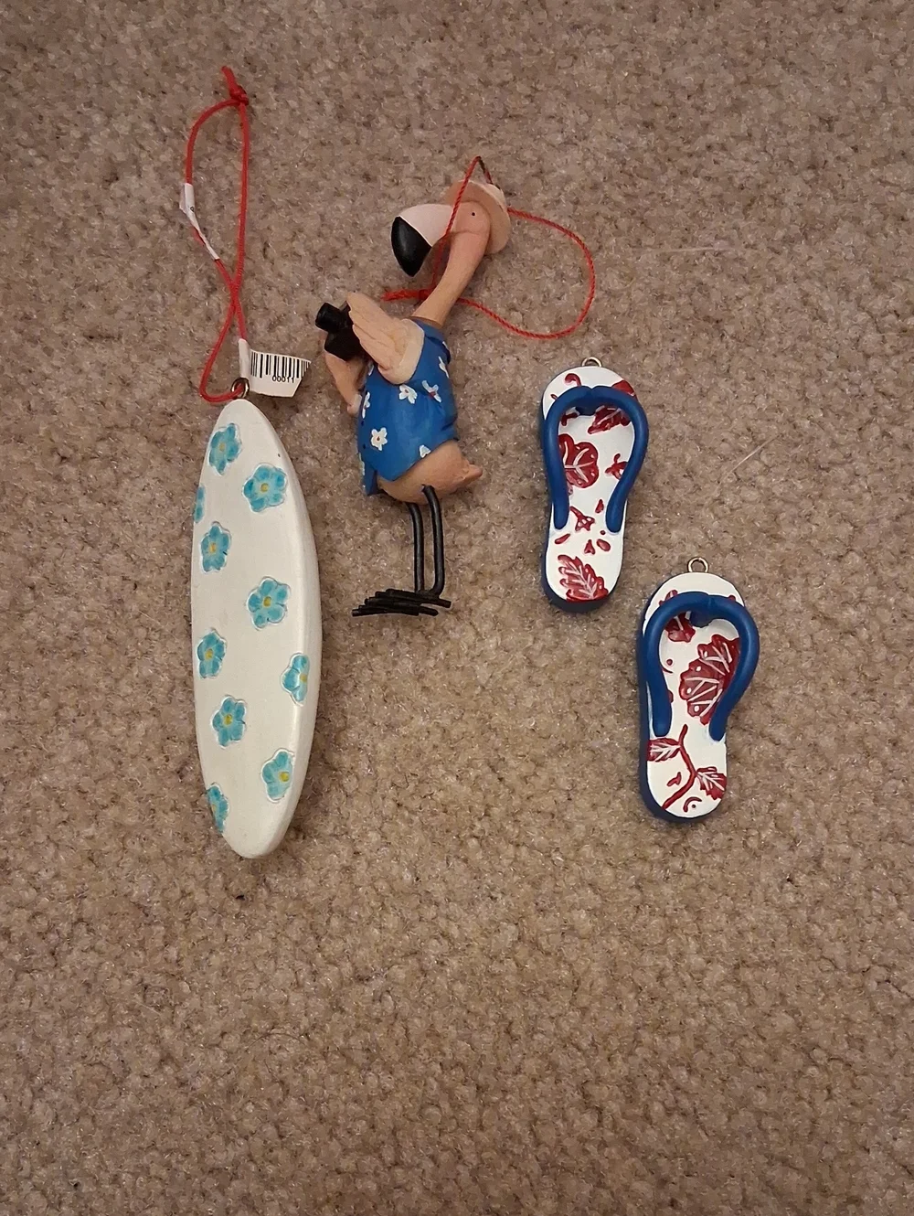 Beach Christmas Ornaments